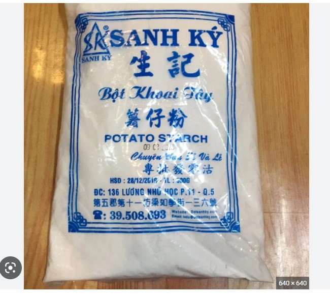 Bột khoai tây sanh ký - 500g