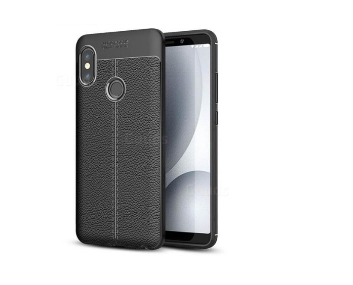 Ốp lung silicon dẻo vân da cho Xiaomi Mi mix 2s