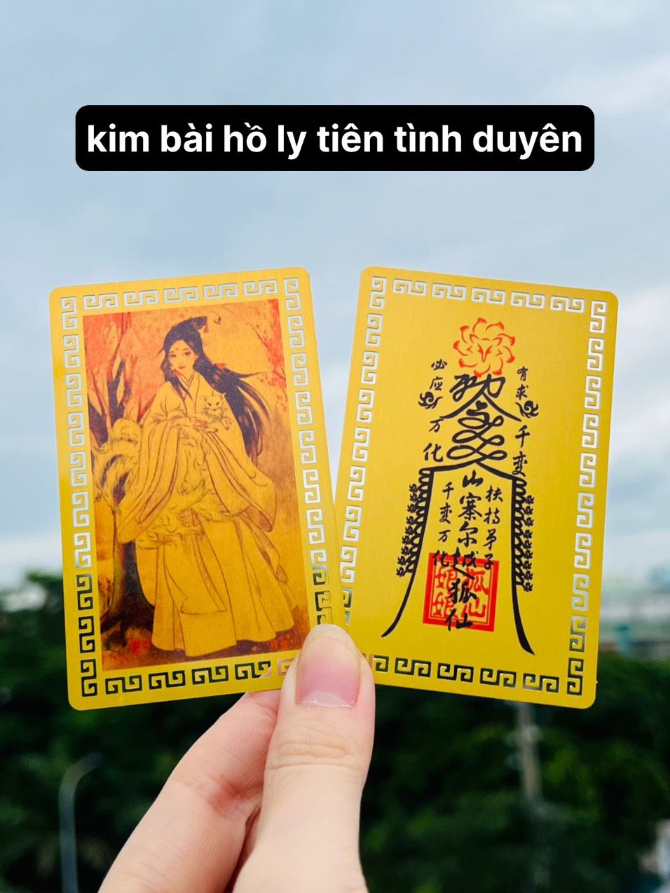 Kim bài hồ ly tiên - thiên sứ tình yêu