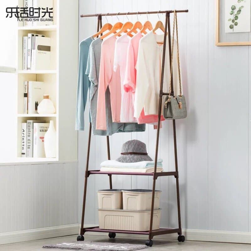 Kệ Treo Quần Áo Chữ A Khung Sắt Chắc Chắn, Kệ treo quần áo thông minh, Kệ treo quần áo khung sắt chữ A