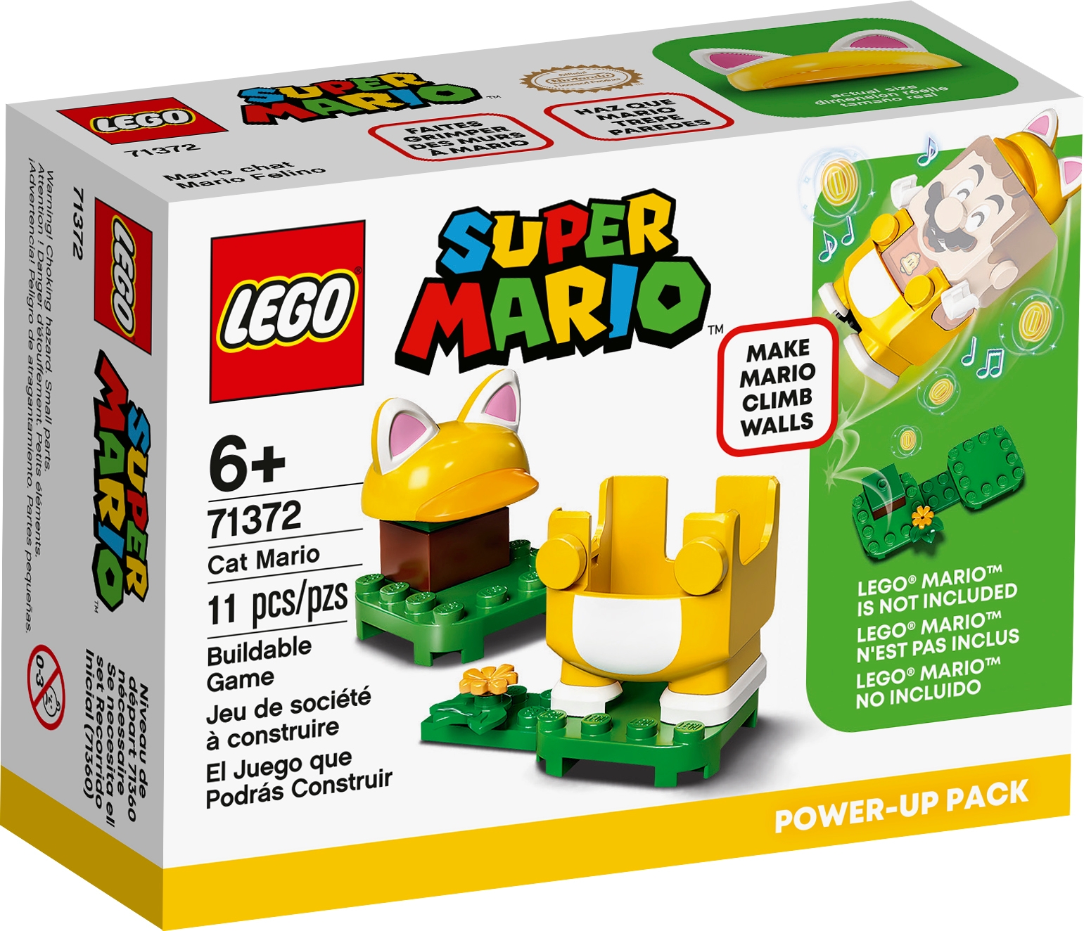 Brick4u - lego super mario - 71372 - gói nâng cấp sức mạnh mario mèo - cat mario power-up pack