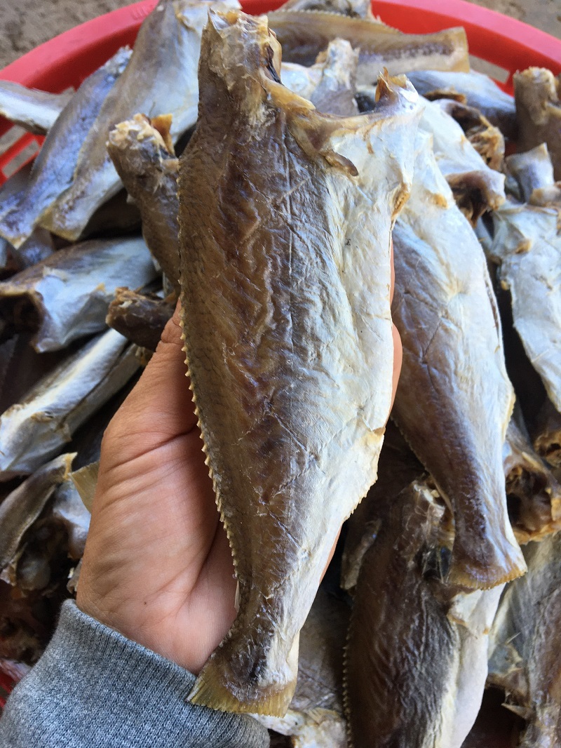Khô cá đù size lớn 1kg/ 500gram/ 300gram/ 100gram - khô cá đù vừa ăn phơi ngoài nắng tự nhiên