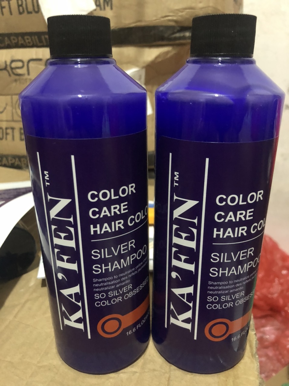 [ Gội Khử Vàng ] Dầu Gội Khử Vàng Kafen (Giữ màu & Khử vàng cho tóc tẩy/ nhuộm) ( Chai 600ml)