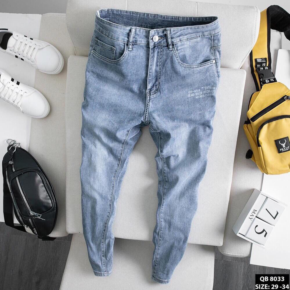 QUẦN JEAN NAM STYLE HOT CHUẨN MEN HÀN QUỐC GR QJA891