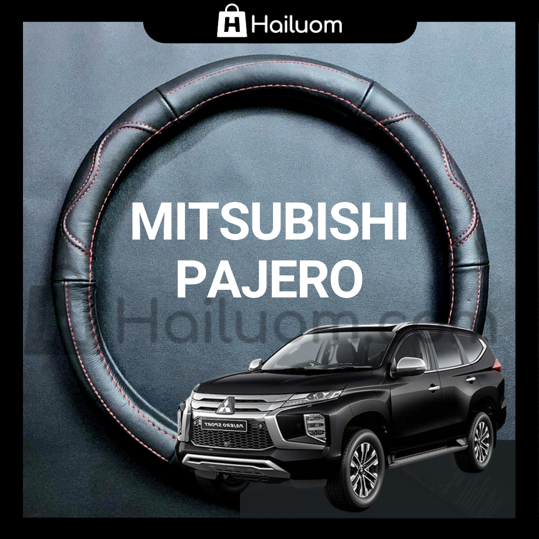 Bọc vô lăng mitsubishi pajero sport cao cấp | bọc volang công thái học ergonomics