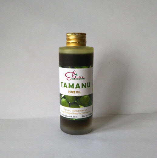 [HCM]Dầu mù u xanh nguyên chất trị bỏng viêm da mờ sẹo - Unrefined Tamanu oil