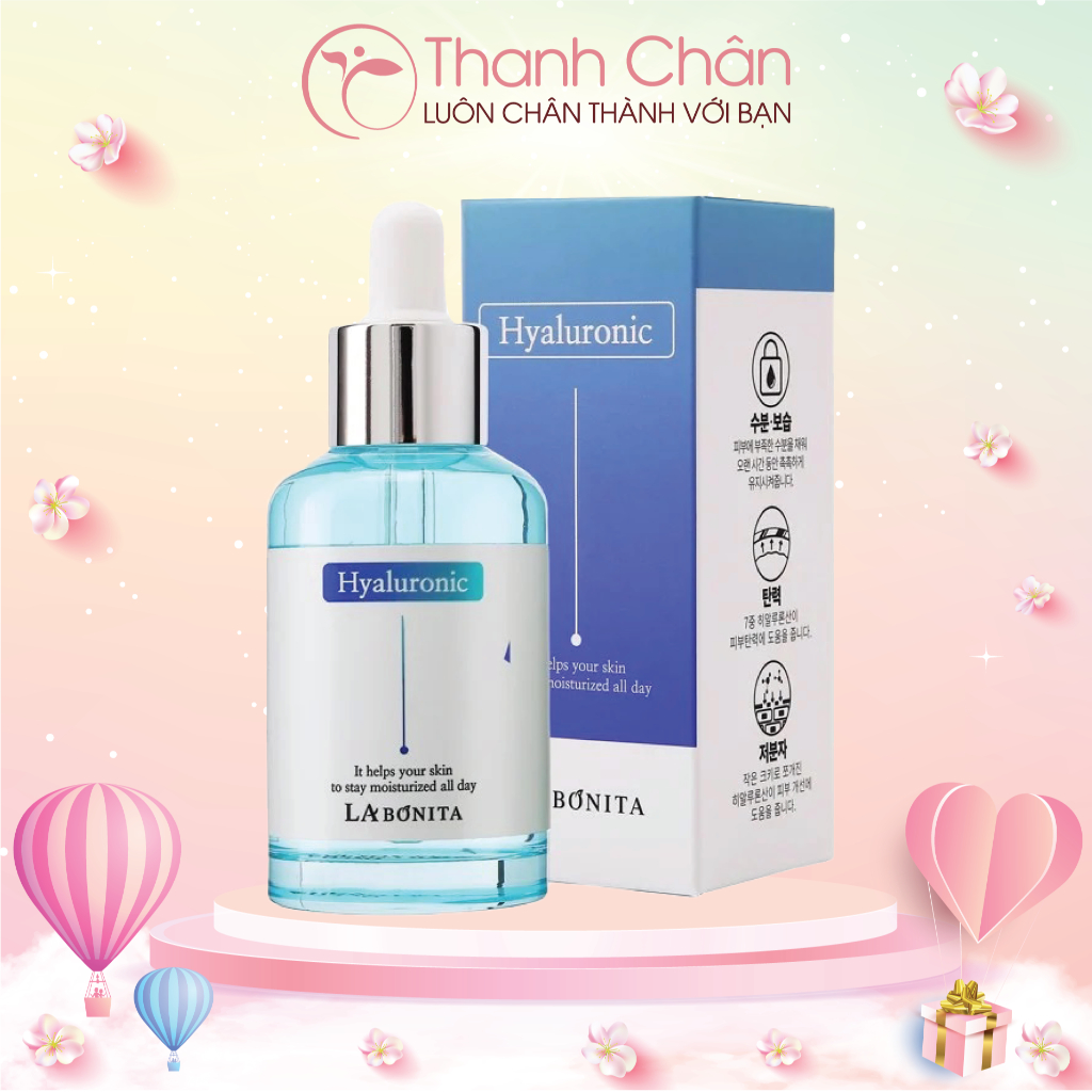Tinh chất Dưỡng Ẩm, Phục Hồi La Bonita Vital Hyaluronic Acid Serum 50ml