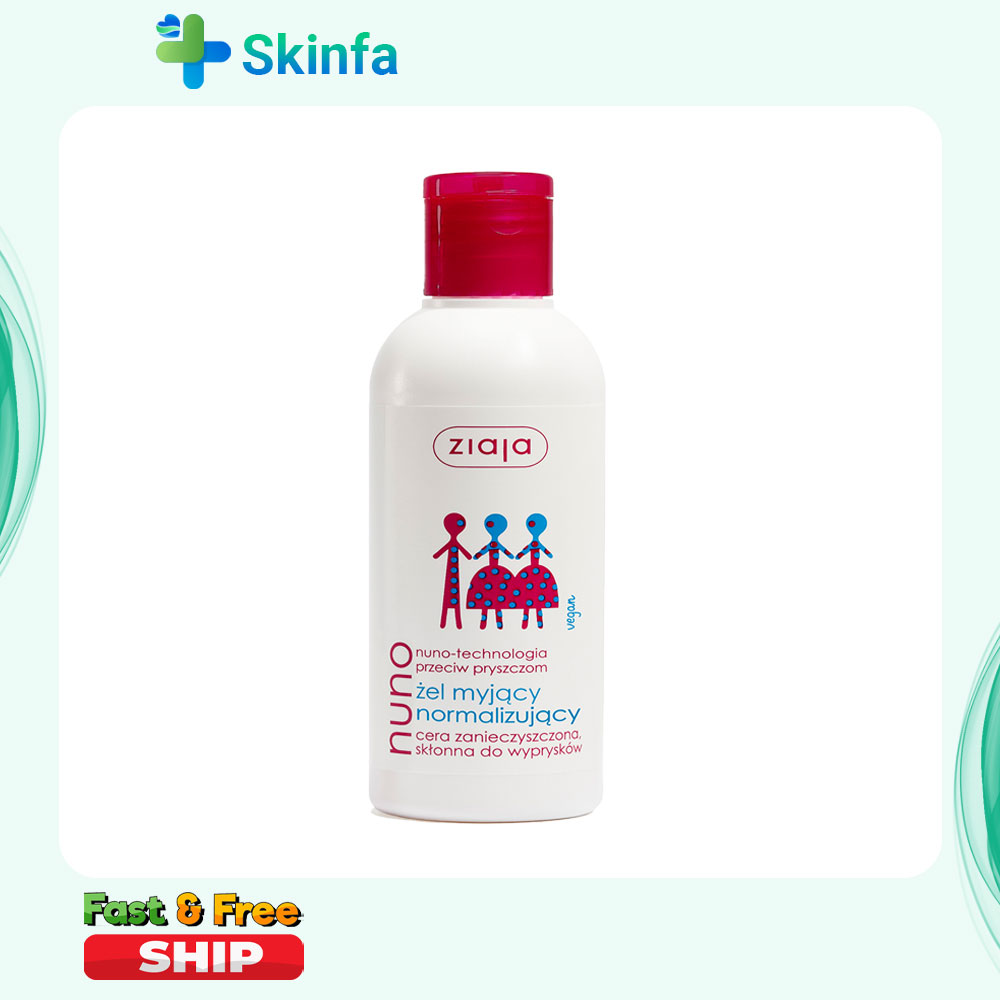  Sữa Rửa Mặt Ziaja Nuno Cho Da Dầu Và Da Hỗn Hợp 