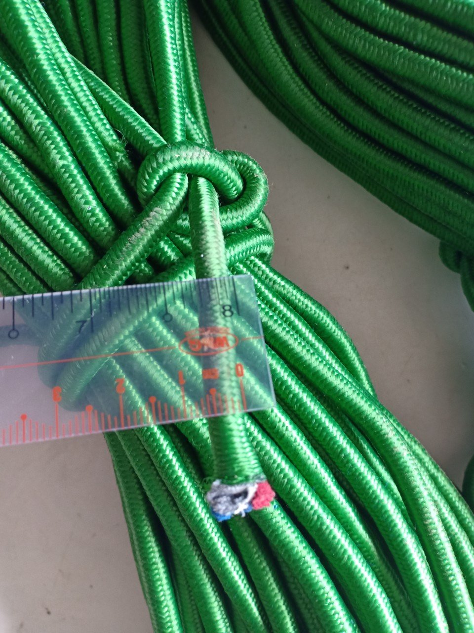 Dây dù tròn, dây dù xanh loại 4mm-6mm , siêu chắc chắn, bền, dây buộc đồ...