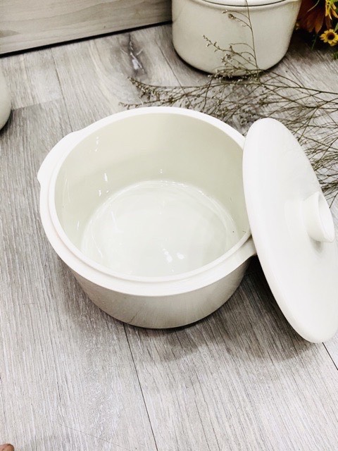 Thố sứ 1.6 lít thay thế thố sứ của nồi nấu chậm bear 1.6l