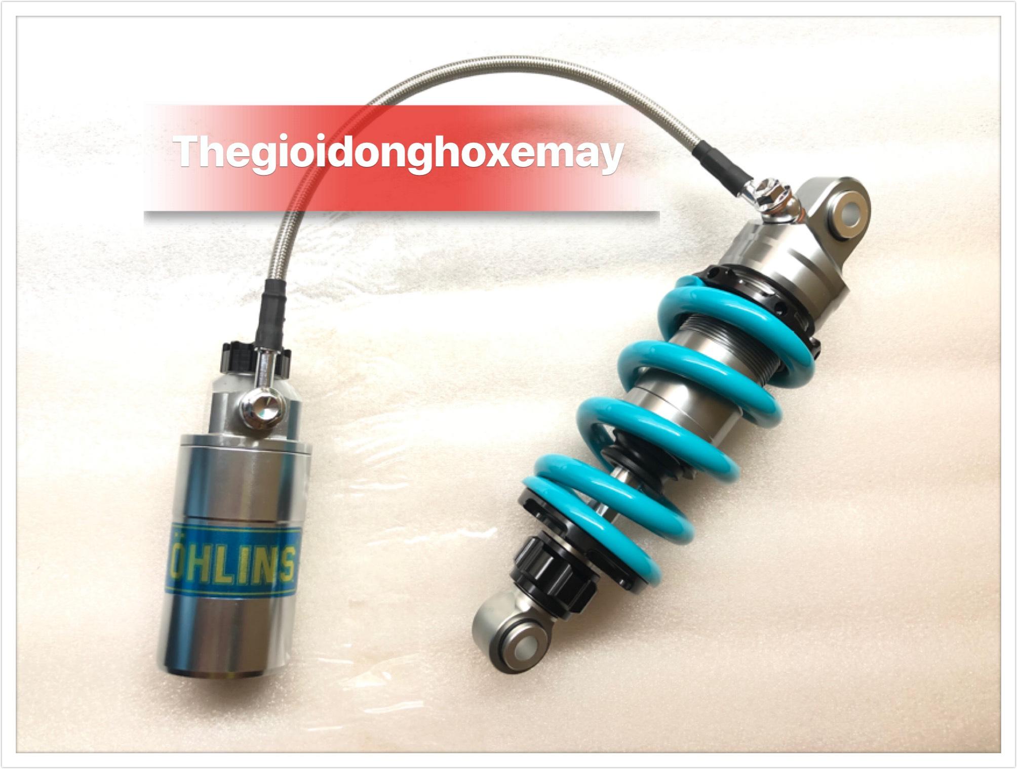 phuộc sau winner, sonic ohlin xanh nitron bình dầu tăng chỉnh thật 230mm