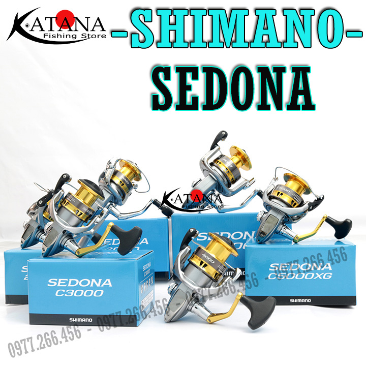 [HCM]Máy Câu Shimano Sedona 2500 3000 4000 5000 6000 8000