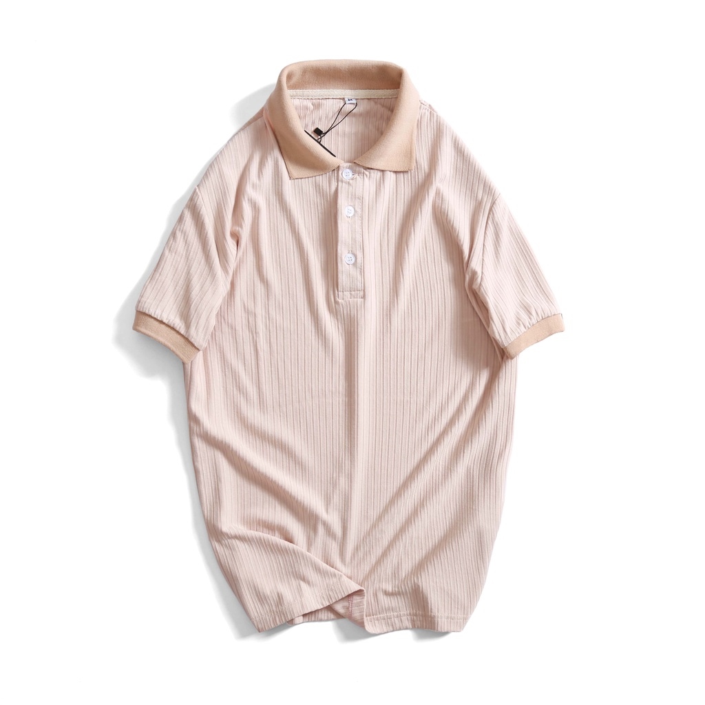 【bán nóng】 Áo Polo Nam FEEL GOOD basic - Áo thun nam có cổ trụ bẻ vải thun gân cotton cao cấp 5 màu mềm mịn co dãn thời trang