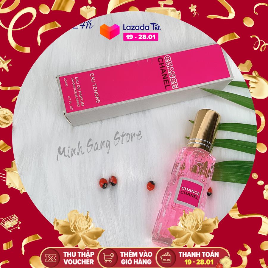 Nước hoa nữ chance hồng 20ml lưu hương 6-12h