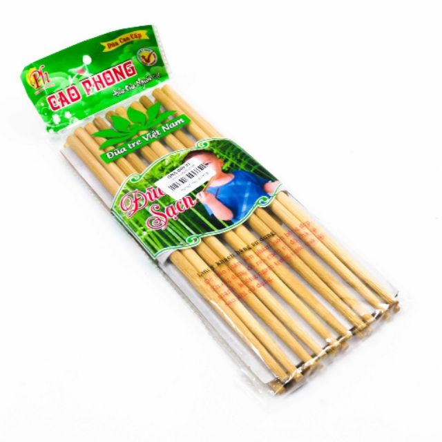 Đũa tre cao phong việt nam vỉ 10 đôi