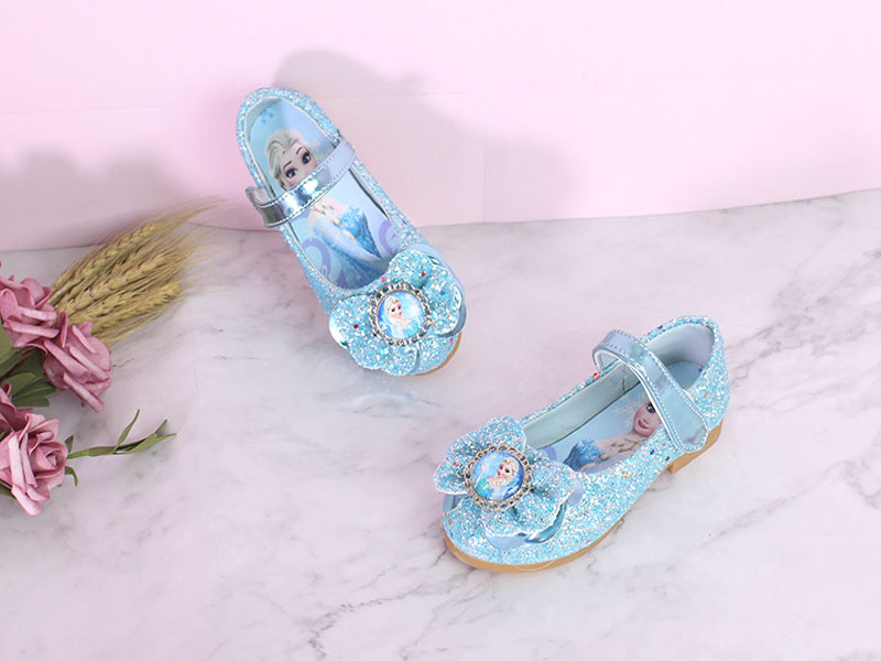 Giày công chúa elsa bé gái - giày búp bê êm chân bé gái