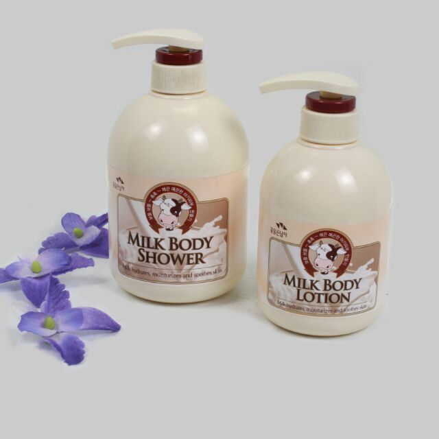 Sữa Tắm Dê Milk Body Shower Hàn Quốc 750ml Với tinh chất sữa giàu dưỡng chất giúp cải thiện làn da khô giúp da mềm mại mịn màng loại bỏ các chất cạn bã bụi bẩn bám trên da