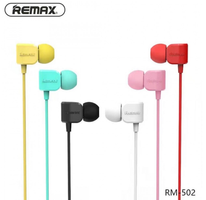 Tai nghe có dây thời trang Remax RM-502 với nhiều màu lựa chọn