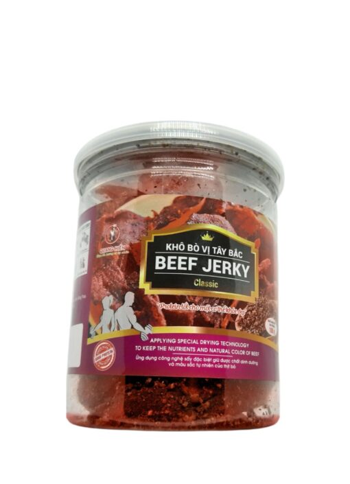 Beef Jerky Khô bò vị Tây Bắc , khô bò ăn vặt