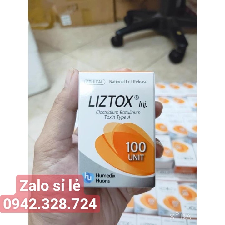 date mới Chính Hãng Botox Liztox 100U - Botox100 - Botox Hàn Quốc - Thon