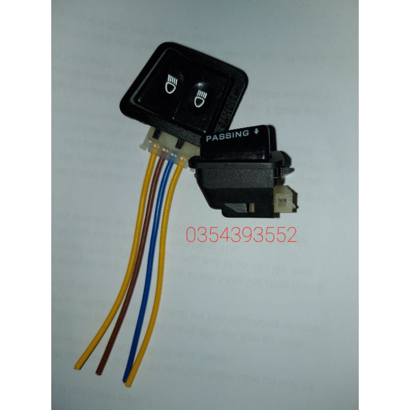 Công tắc passing sh ý kèm rắc tiện lợi