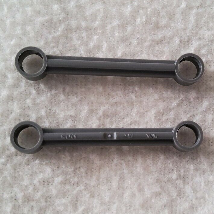 [2 Cái] LEGO Technic Track Rod 6M - Steering Link (6 Studs Long) without Stoppers ID 32005