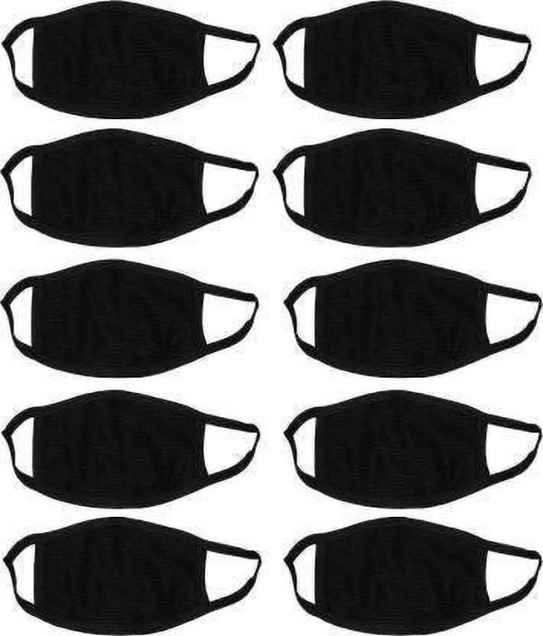 10 khẩu trang đen khẩu trang vải thần tượng