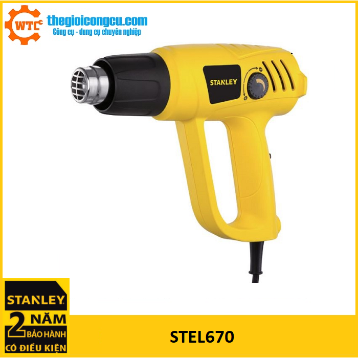 Máy thổi hơi 2000w stanley stel670