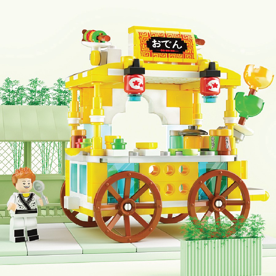 Đồ Chơi Lego - Lego Xe Đồ Ăn - Xe Lego