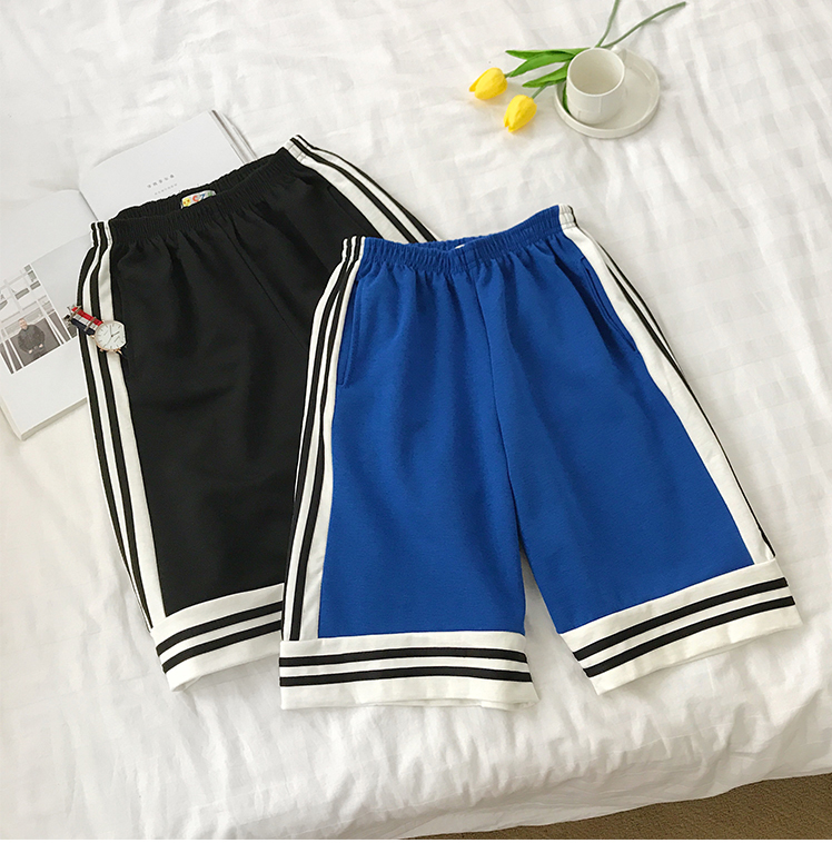 [HCM] Quần Short Thể Thao Chạy Viền Nam Nữ  Chất Thun Mềm Mịn Thoáng Mát