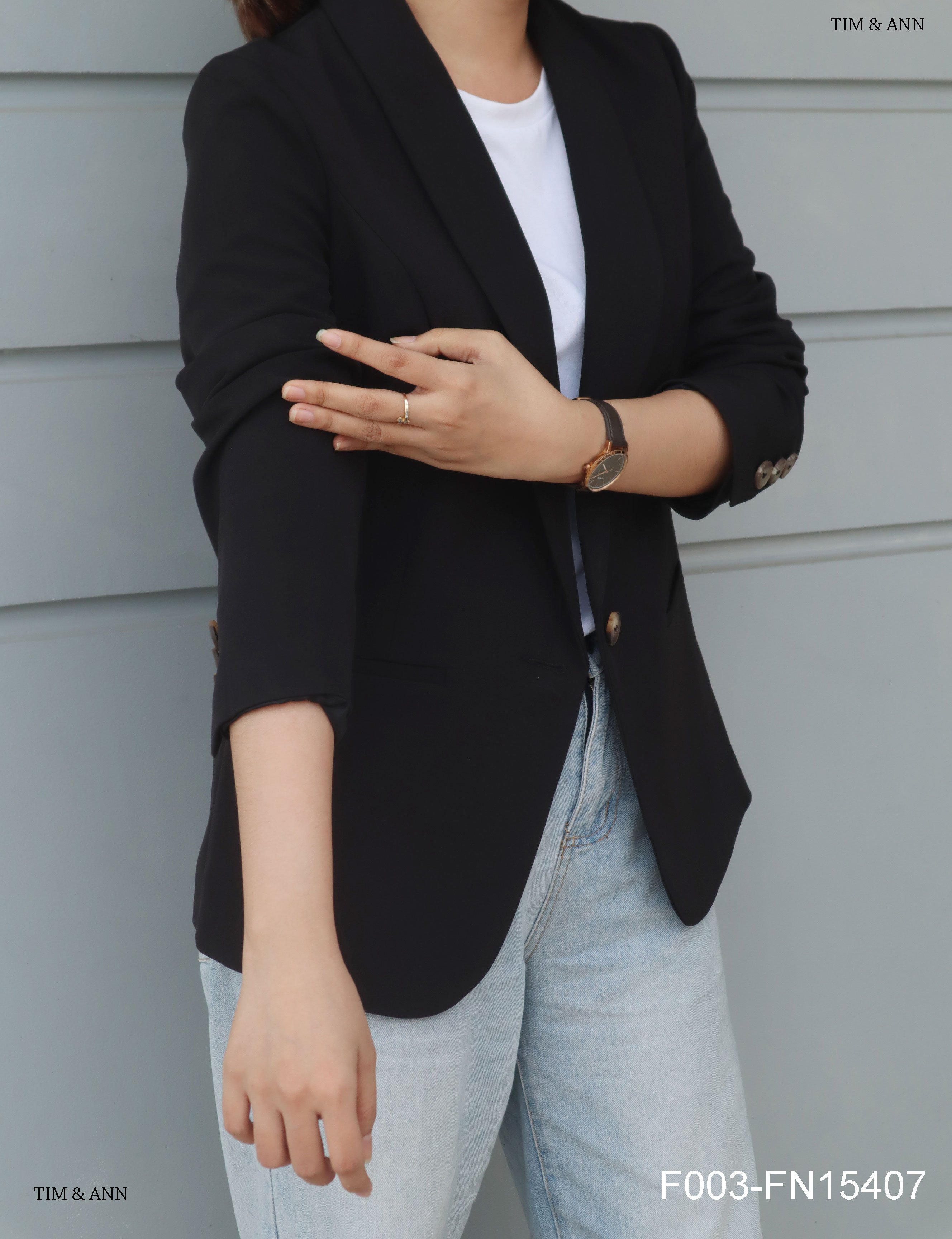 [HCM]Blazer 2 lớp 1 nút kiểu cài 1 nút - tinh tế – phóng khoáng F003. Shop Sóc Lào