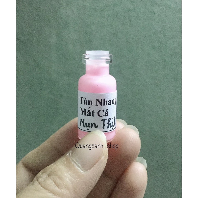 Tẩy nốt ruồi ,tàn nhang , mục cóc, mắt cá , mụn thịt handmade