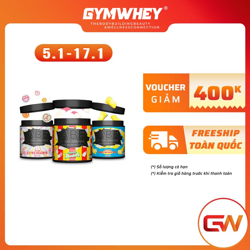 Applied Nutrition Abe Pre Workout Tăng Sức Mạnh Và Nâng Cao Hiệu Suất Tập Luyện (30 Lần Dùng)