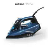 Bàn ủi hơi nước LocknLock ENI362BLU 2000-2400W, 340ml - màu xanh dương - Tăng cường phun hơi đáy & phun tia, có chế độ tự làm sạch