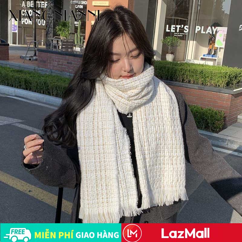 XIANG NIAN NI White ins Korean style versatile scarf for women