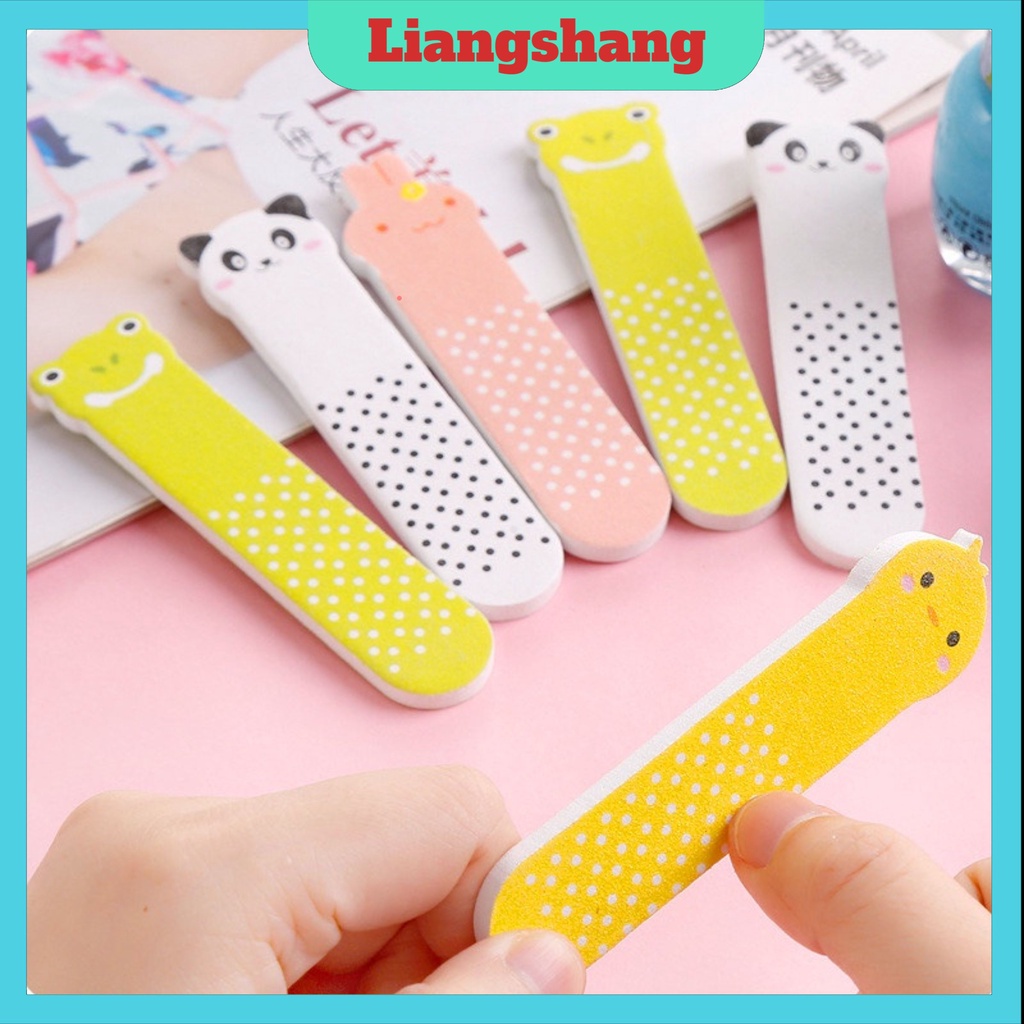 Thanh Dũa móng tay mini 2 mặt hình thú dễ thương