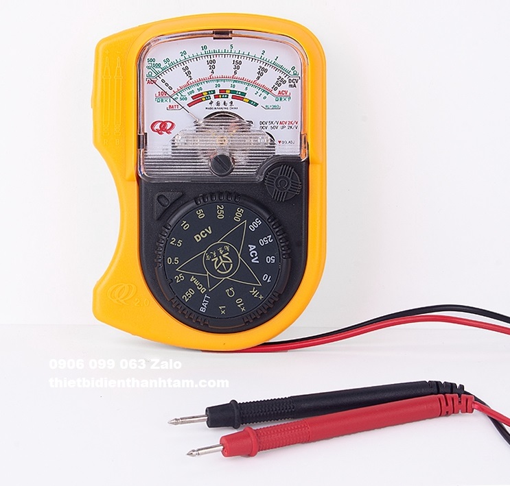 Đồng hồ đo điện vạn năng Mini QQ2.0 - đo điện áp, đo điện trở, đo dòng điện, đo Pin