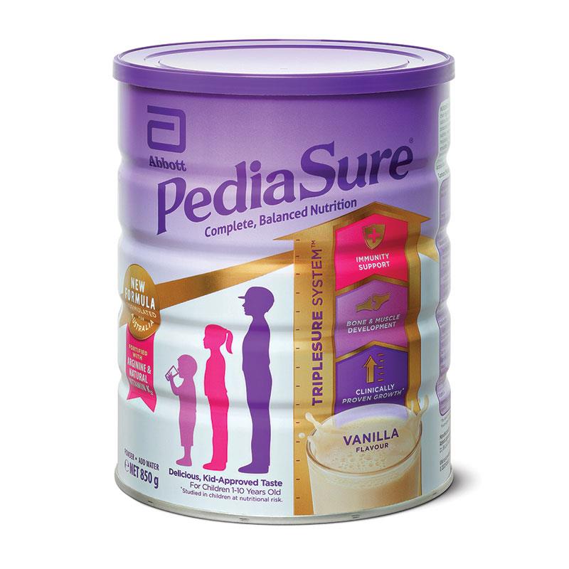 Sữa bột PediaSure Complete Balandced Nutrition Úc cho trẻ từ 1 đến 10 tuổi