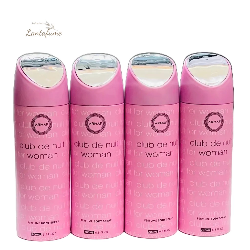 Xịt thơm Body khử mùi cơ thể Club De Nuit Women 200ml