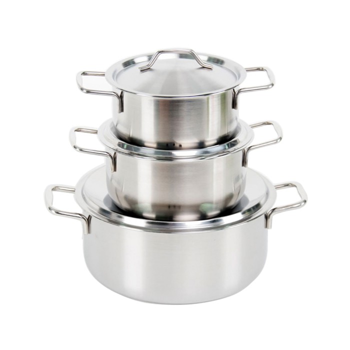 Bộ 3 nồi inox