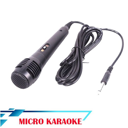 Micro karaoke có dây cao cấp - thích hợp tất cả các loại loa bluetooth - micro mini giá rẻ