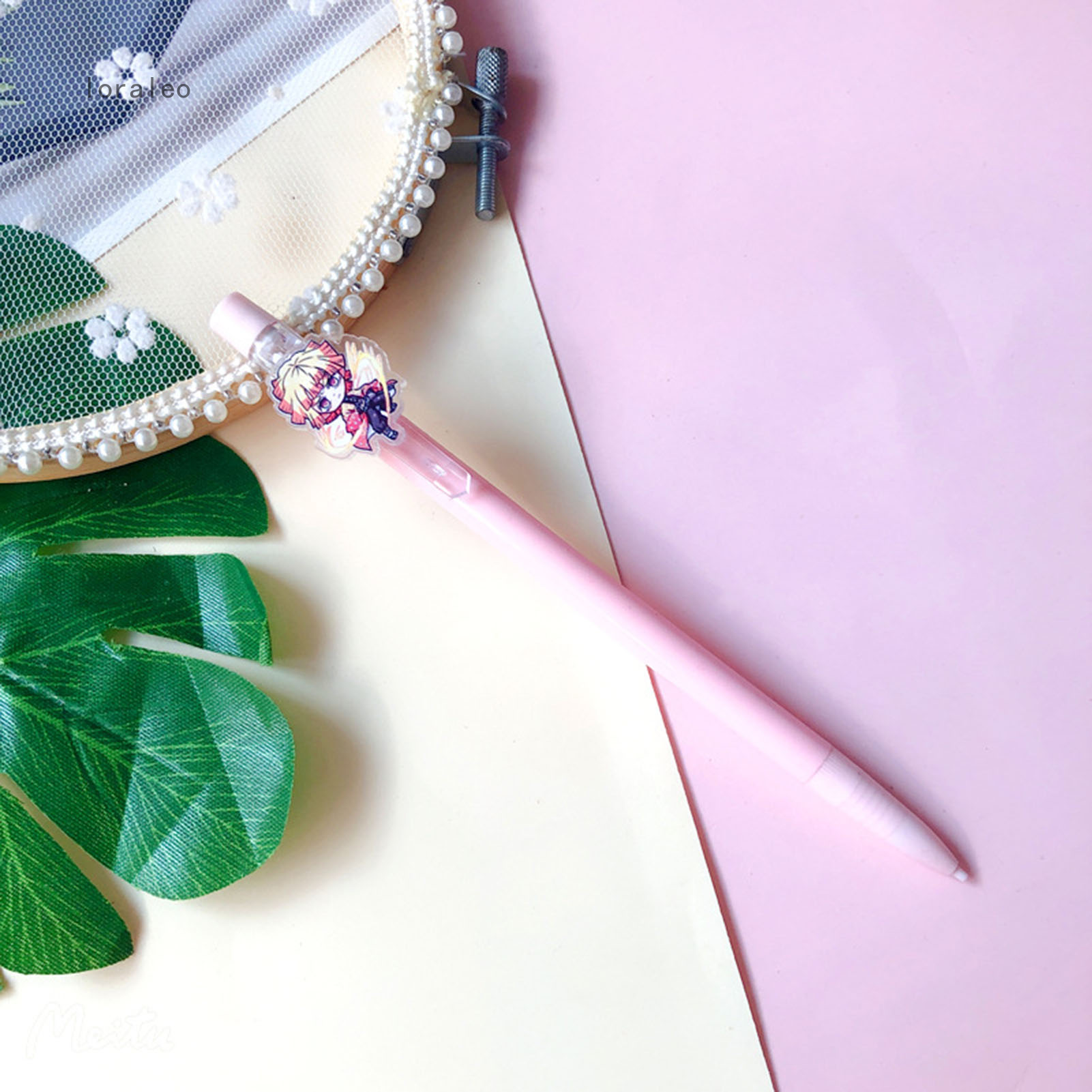 2 Cây Bút Chì Cơ Học Dễ Thương Anime Demon Slayer Kimetsu No Yaiba Kamado Tanjirou Quà Tặng Văn Phòng Phẩm Cho Trẻ Em Đồ Dùng Học Tập