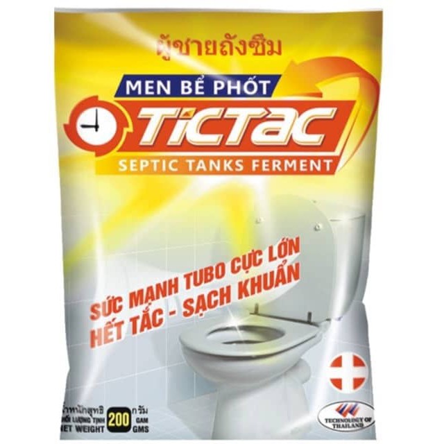 Men bể phốt Tic Tac
