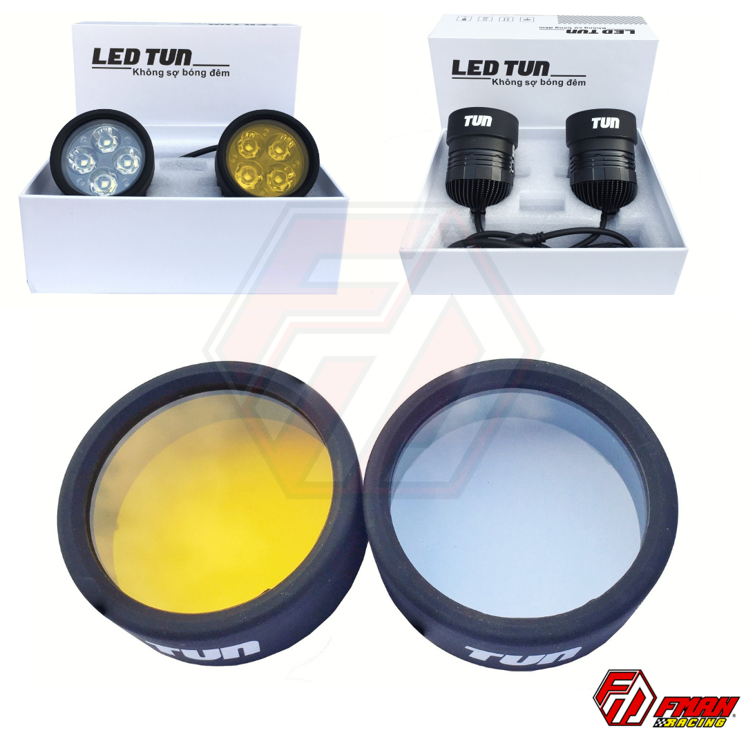 Chụp len vàng led tun 40/30/3xp/4x 58mm chính hãng