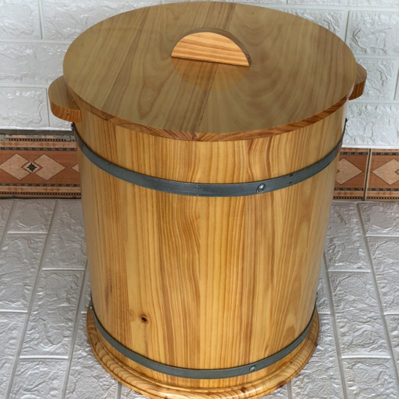 Thùng đựng gạo bằng gỗ - Thùng đựng gạo bằng gỗ 20kg