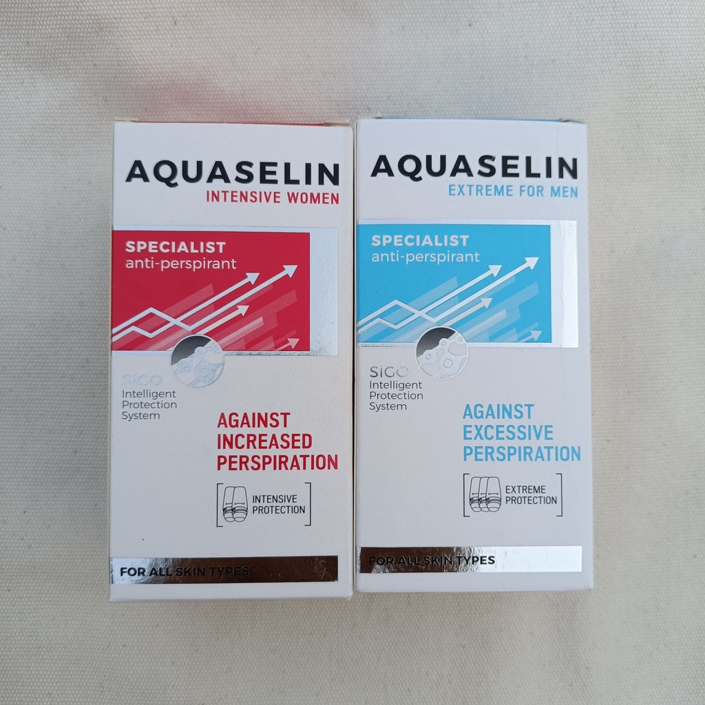 Lăn Khử Mùi cơ thể Balan 50ml aquaselin ngăn mùi cơ thể,ngăn mồ hôi nách hôi nách,khử mùi hôi cơ thể