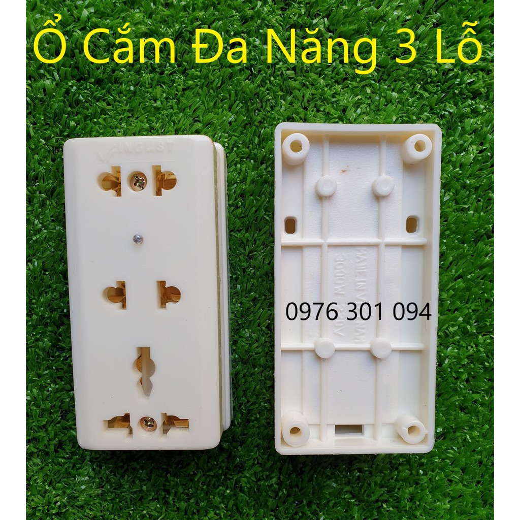 Ổ cắm không dây giá rẻ 2/3/4 lỗ