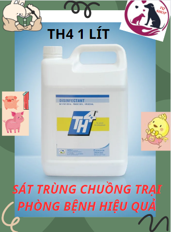 Sát trùng cực mạnh TH4. Diệt khuẩn Diệt nấm Diệt Virus 1000ml