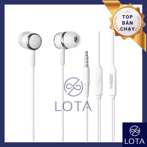 Tai nghe nhét tai có dây jack cắm 3.5mm 3.5 mm earphones thời trang sành điệu giá rẻ tai nghe xịn có mic tai nghe chất lượng âm thanh tốt