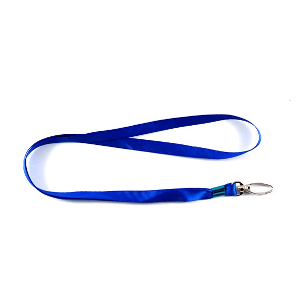 100 cái dây đeo bảng tên lụa bóng móc xoay